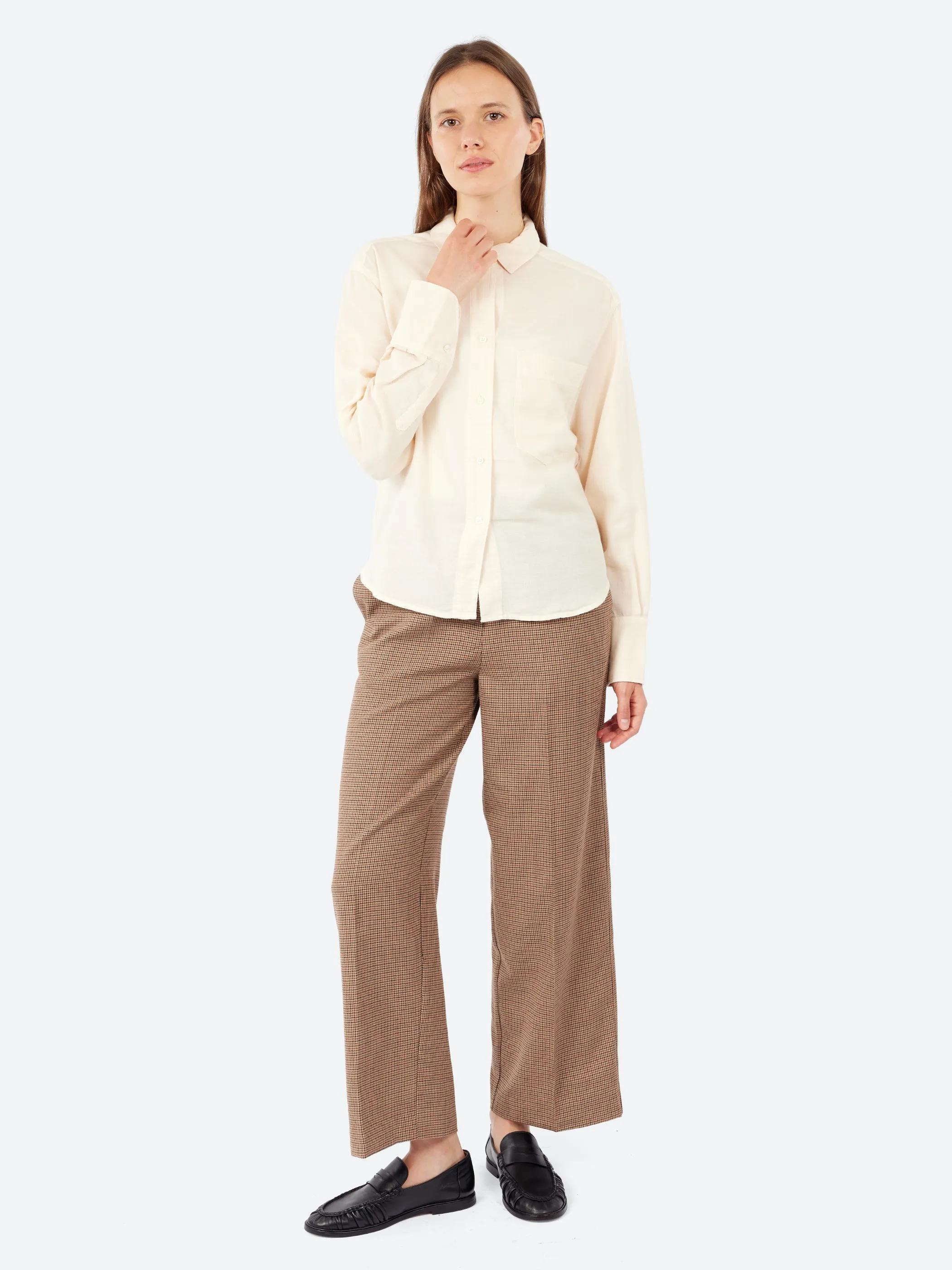 Cotton and Wool Micro-Weave Shirt sold by gravitypope product image thumbnail 2