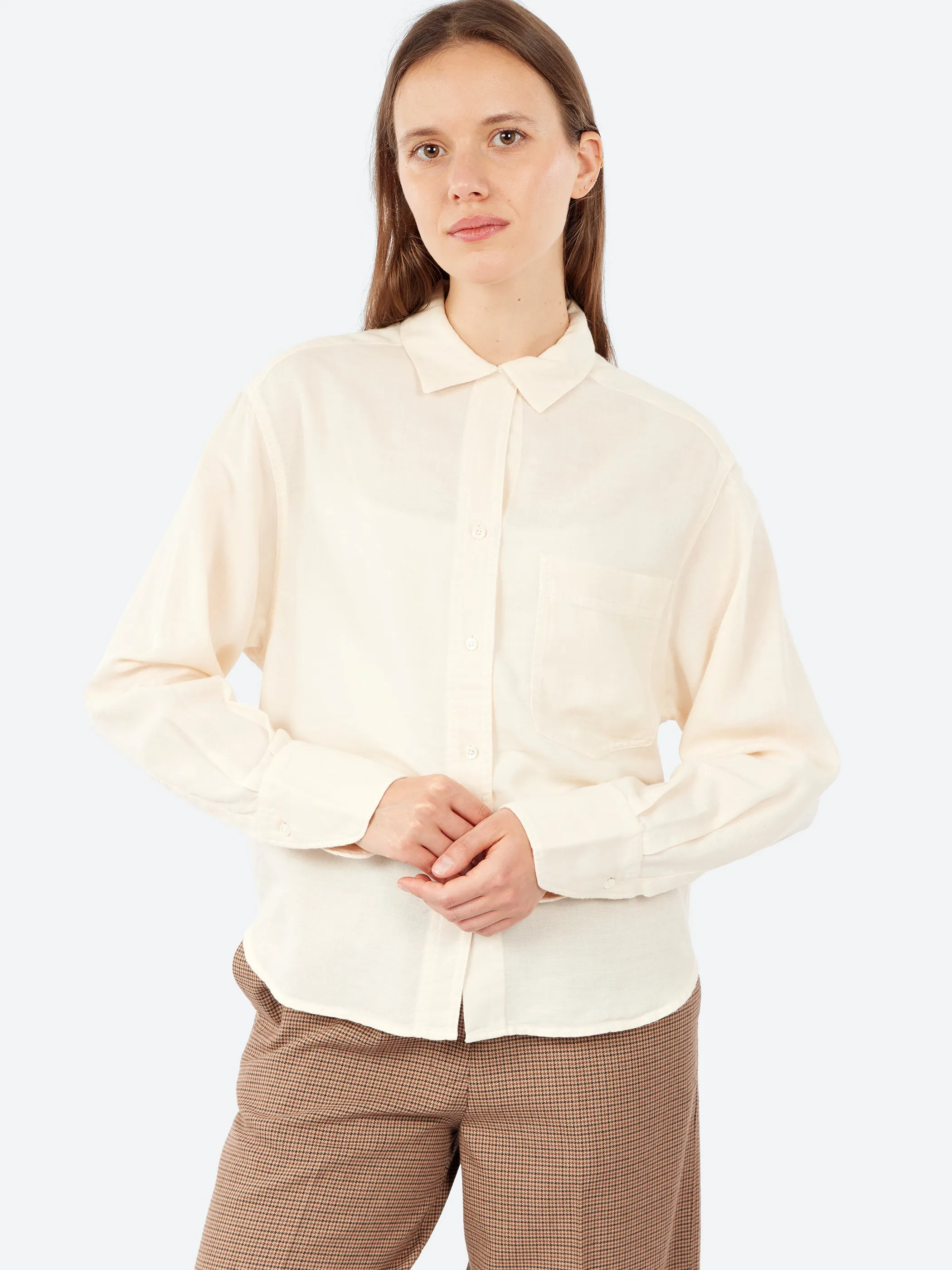 Cotton and Wool Micro-Weave Shirt sold by gravitypope product image thumbnail 4
