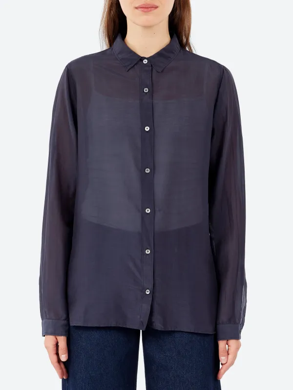 Side-Buttoned Shirt made by Pomandère