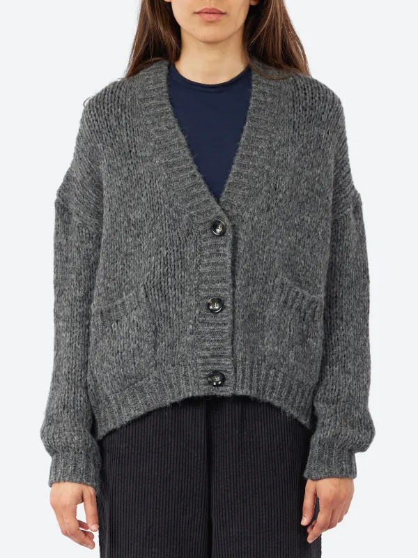 Alpaca Cardigan made by Roberto Collina