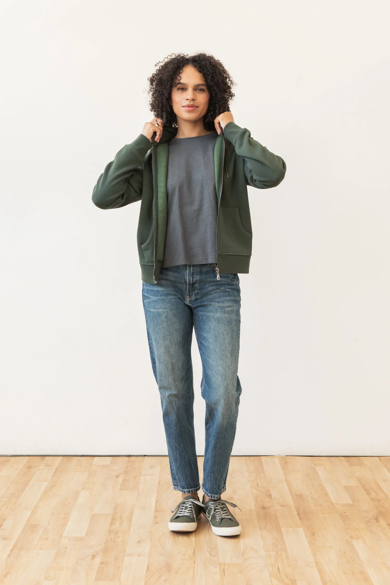 Mason Hoodie / Forest Night sold by Bridge & Burn product image thumbnail 4