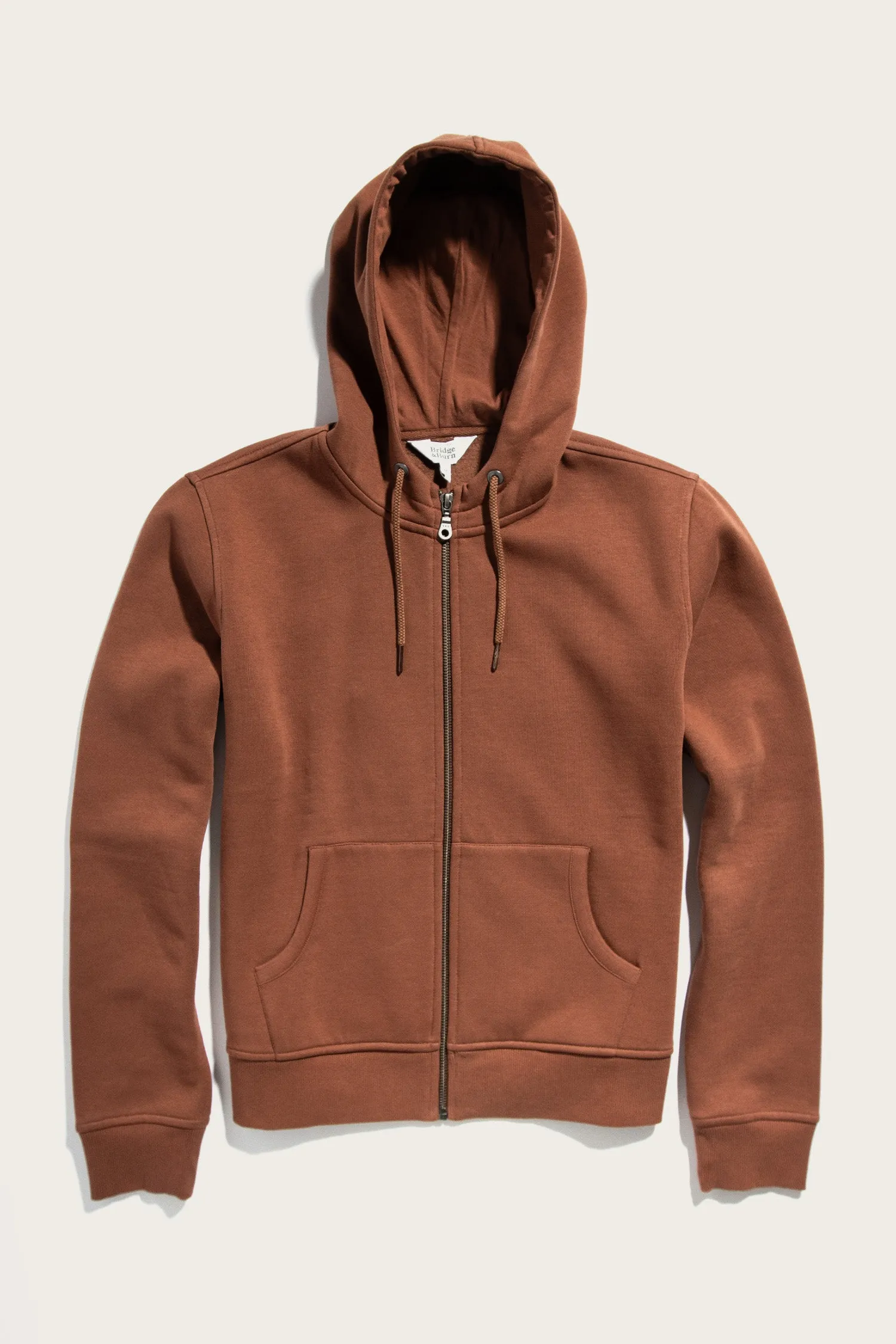 Mason Hoodie / Burnt Umber sold by Bridge & Burn