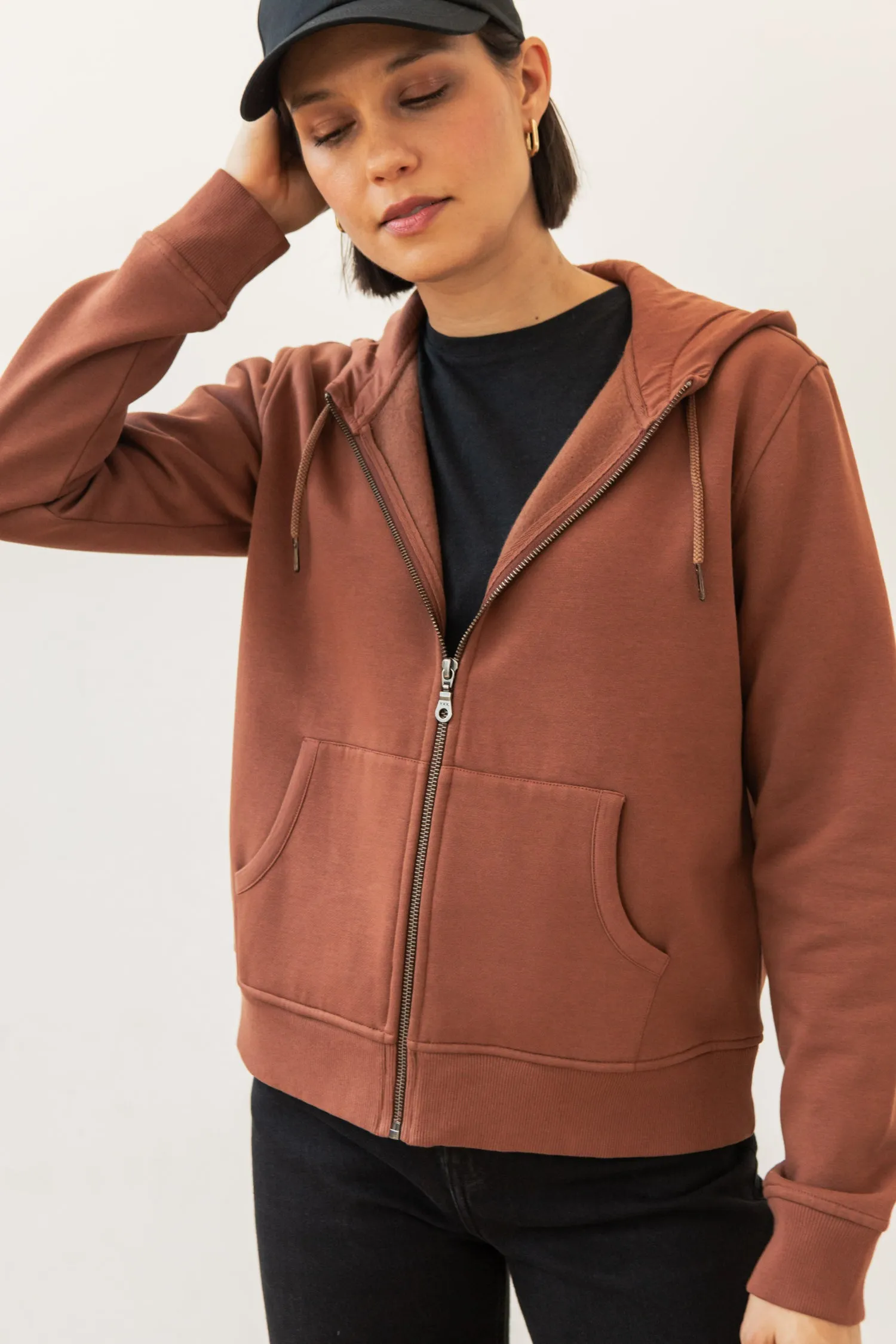 Mason Hoodie / Burnt Umber sold by Bridge & Burn product image thumbnail 2
