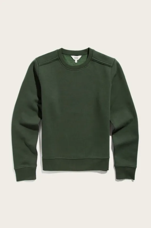 Bailey Crew Sweatshirt / Forest Night sold by Bridge & Burn