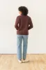 Bailey Crew Sweatshirt / Burgundy sold by Bridge & Burn