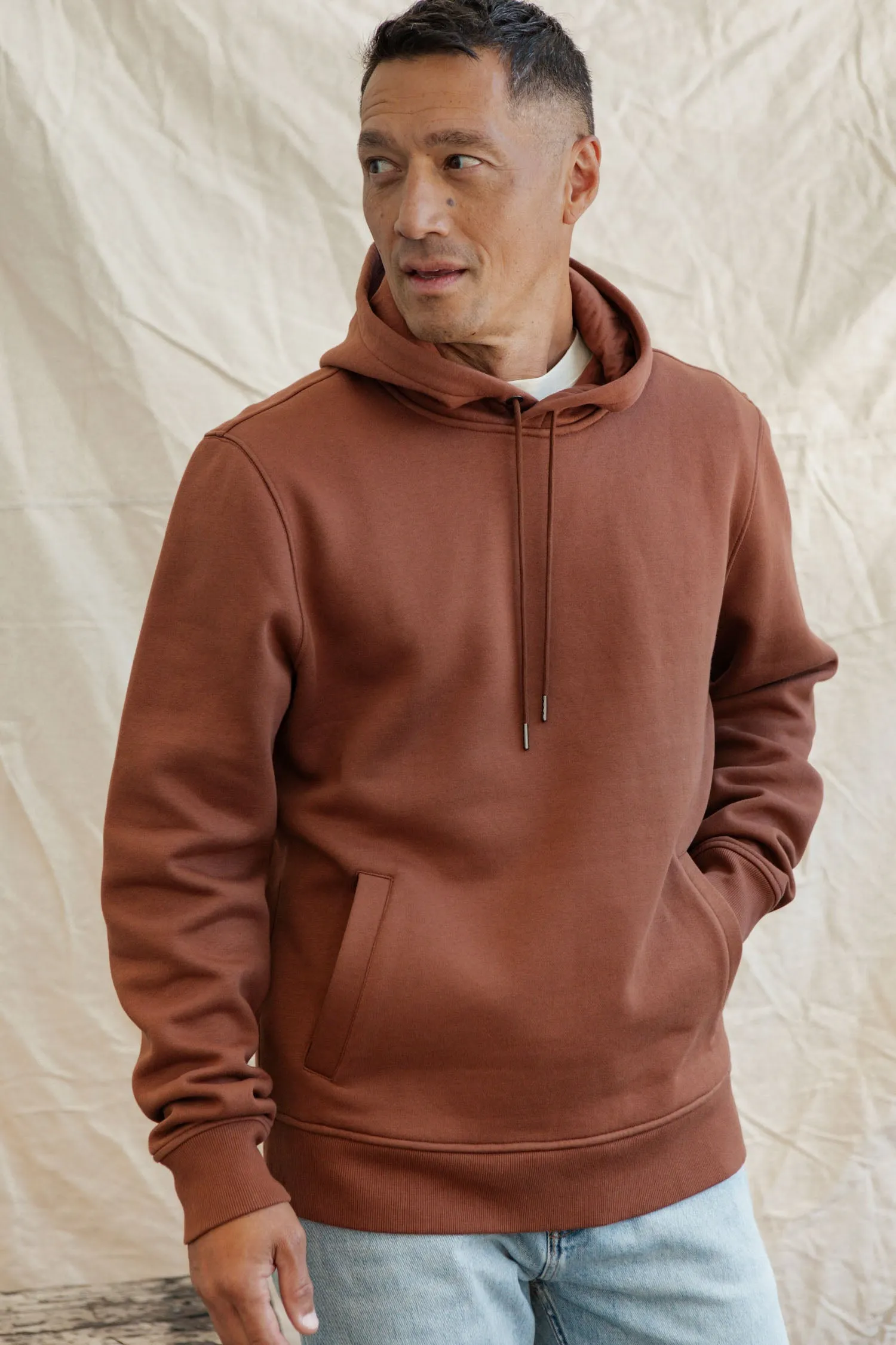 Williams Pullover Hoodie / Burnt Umber sold by Bridge & Burn product image thumbnail 4