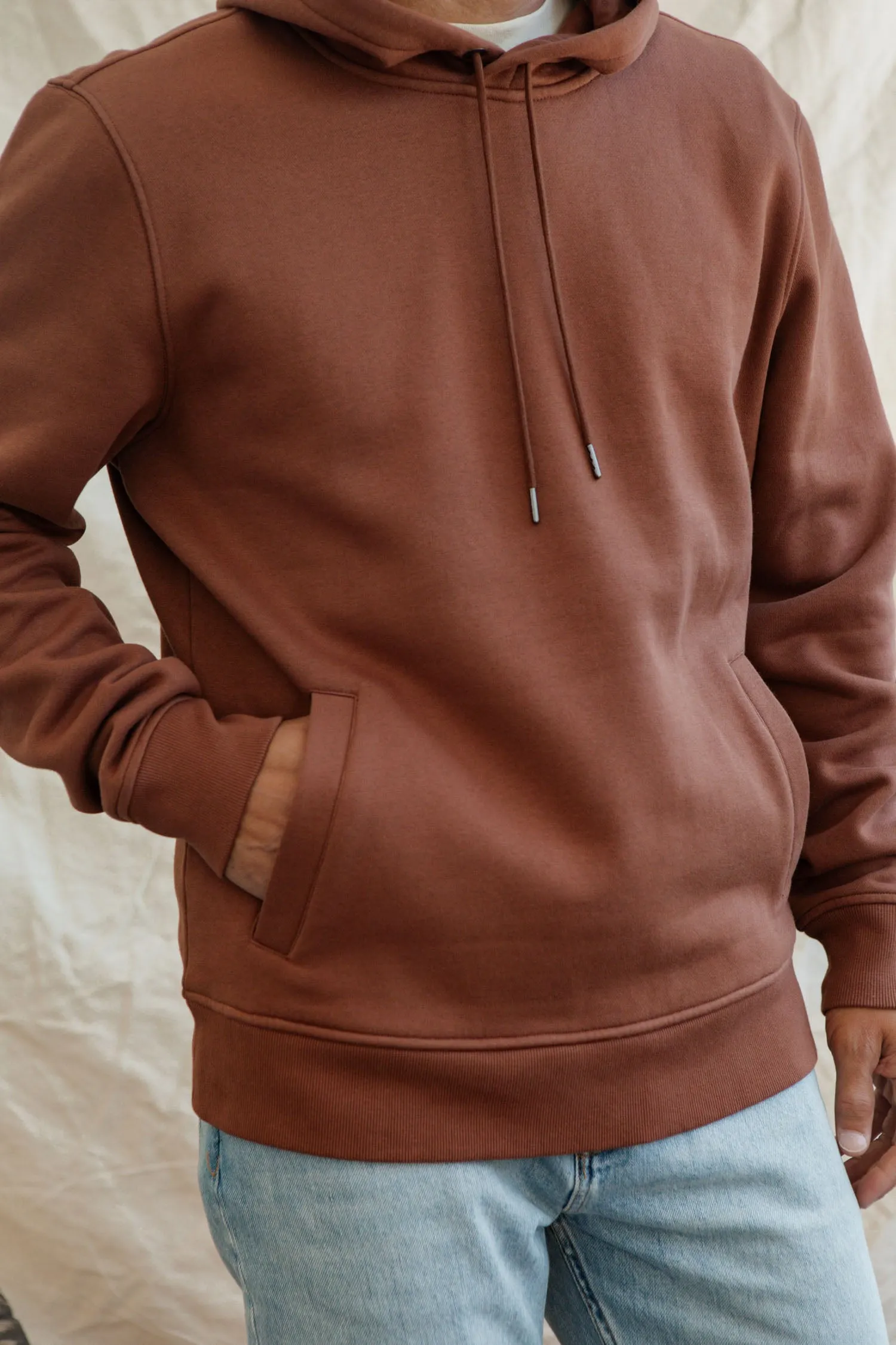 Williams Pullover Hoodie / Burnt Umber sold by Bridge & Burn product image thumbnail 3