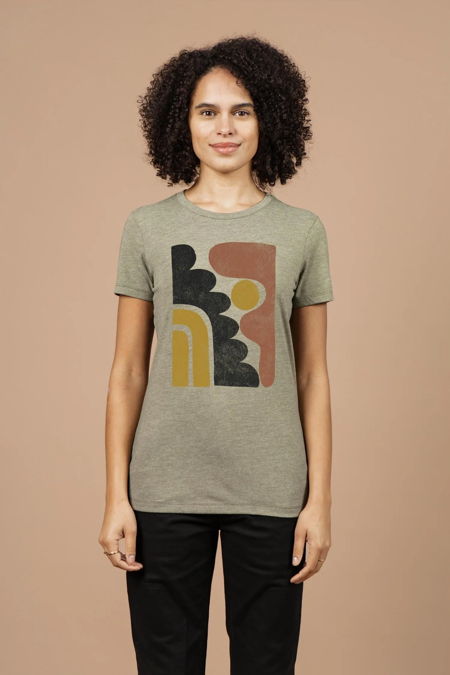 Women's Ladera Tee / Olive sold by Bridge & Burn product image thumbnail 2