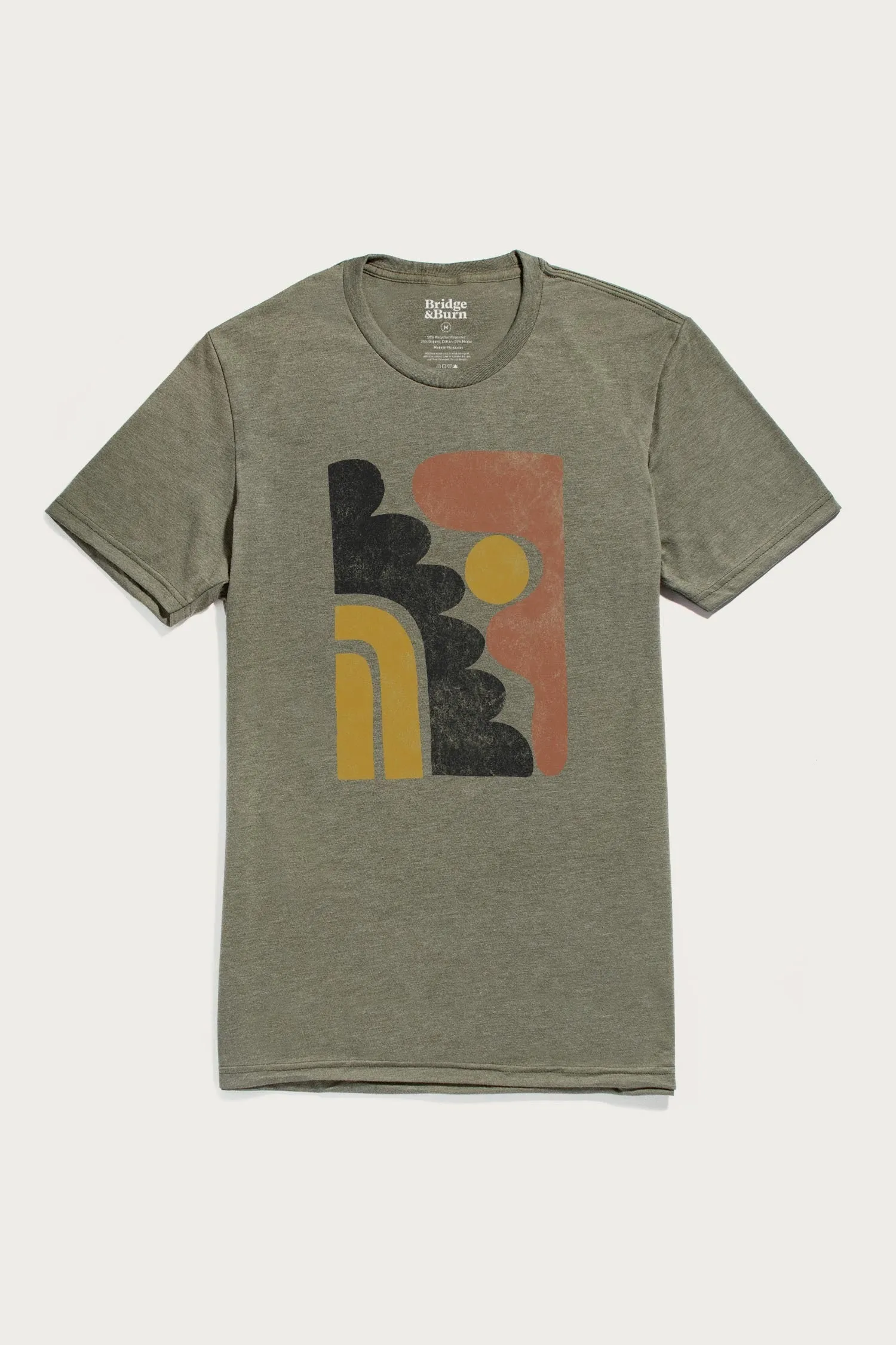 Men's Ladera Tee / Olive sold by Bridge & Burn