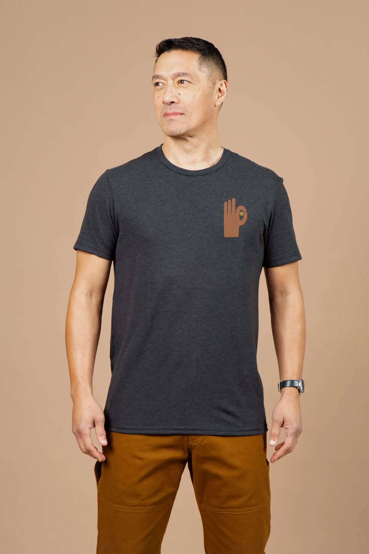 Men's Hand Eye Tee / Black sold by Bridge & Burn product image thumbnail 2