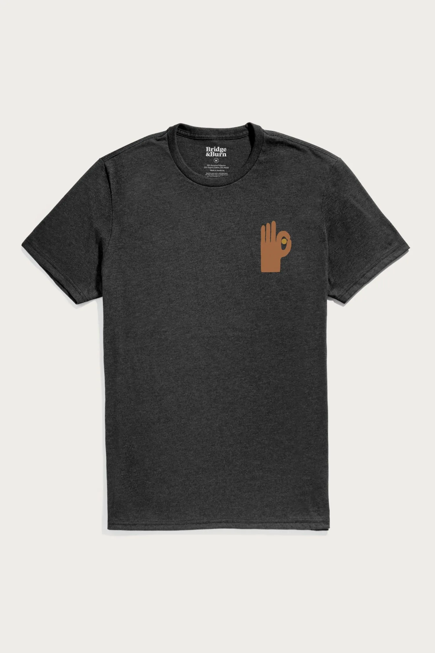 Men's Hand Eye Tee / Black sold by Bridge & Burn