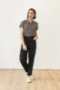 Bea Shirt / Black Geo sold by Bridge & Burn