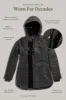 Sequoia Parka / Charcoal Waxed Canvas sold by Bridge & Burn