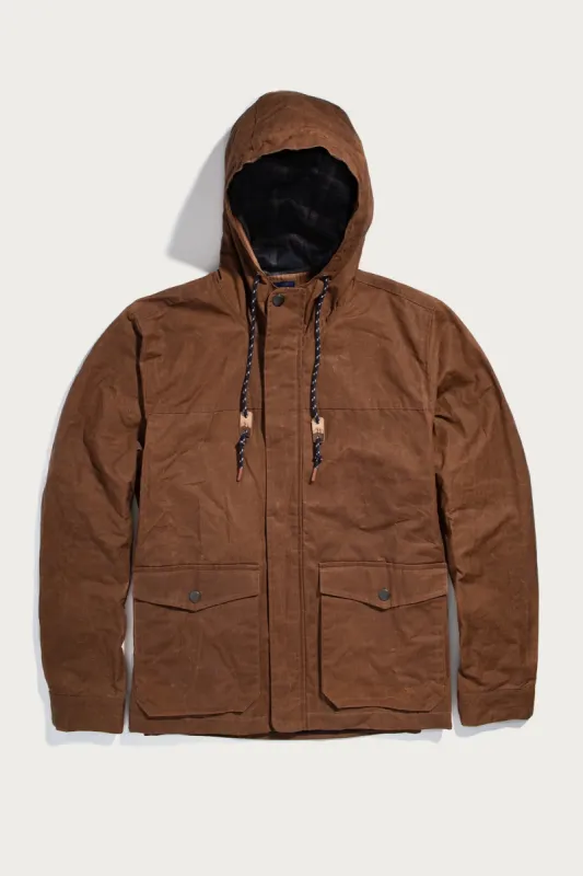 Marshall Jacket / Hickory Waxed Ripstop sold by Bridge & Burn