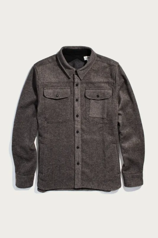 Fielding Shirt Jacket / Walnut Twill sold by Bridge & Burn