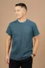 Organic Hemp Pocket Tee / Storm Blue sold by Bridge & Burn