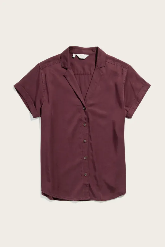 Innes Shirt / Burgundy sold by Bridge & Burn