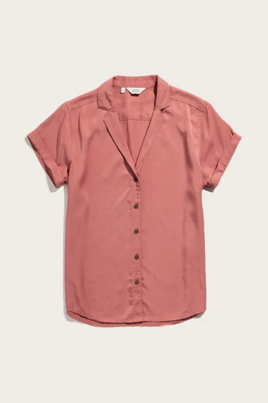 Innes Shirt / Azalea sold by Bridge & Burn