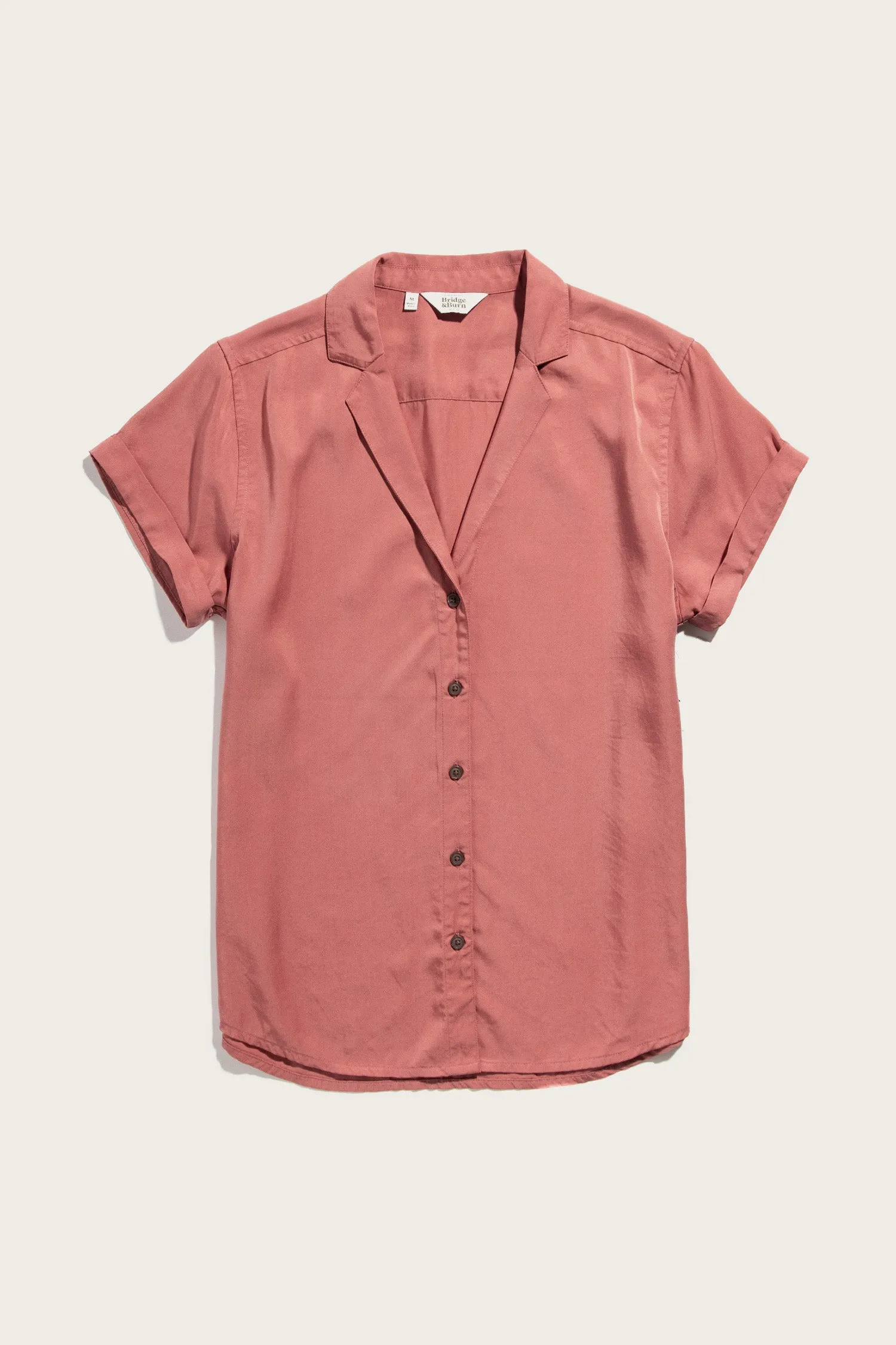 Innes Shirt / Azalea sold by Bridge & Burn