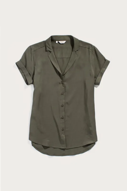 Innes Shirt / Dark Olive sold by Bridge & Burn