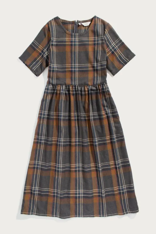 Perry Dress / Twilight Plaid sold by Bridge & Burn