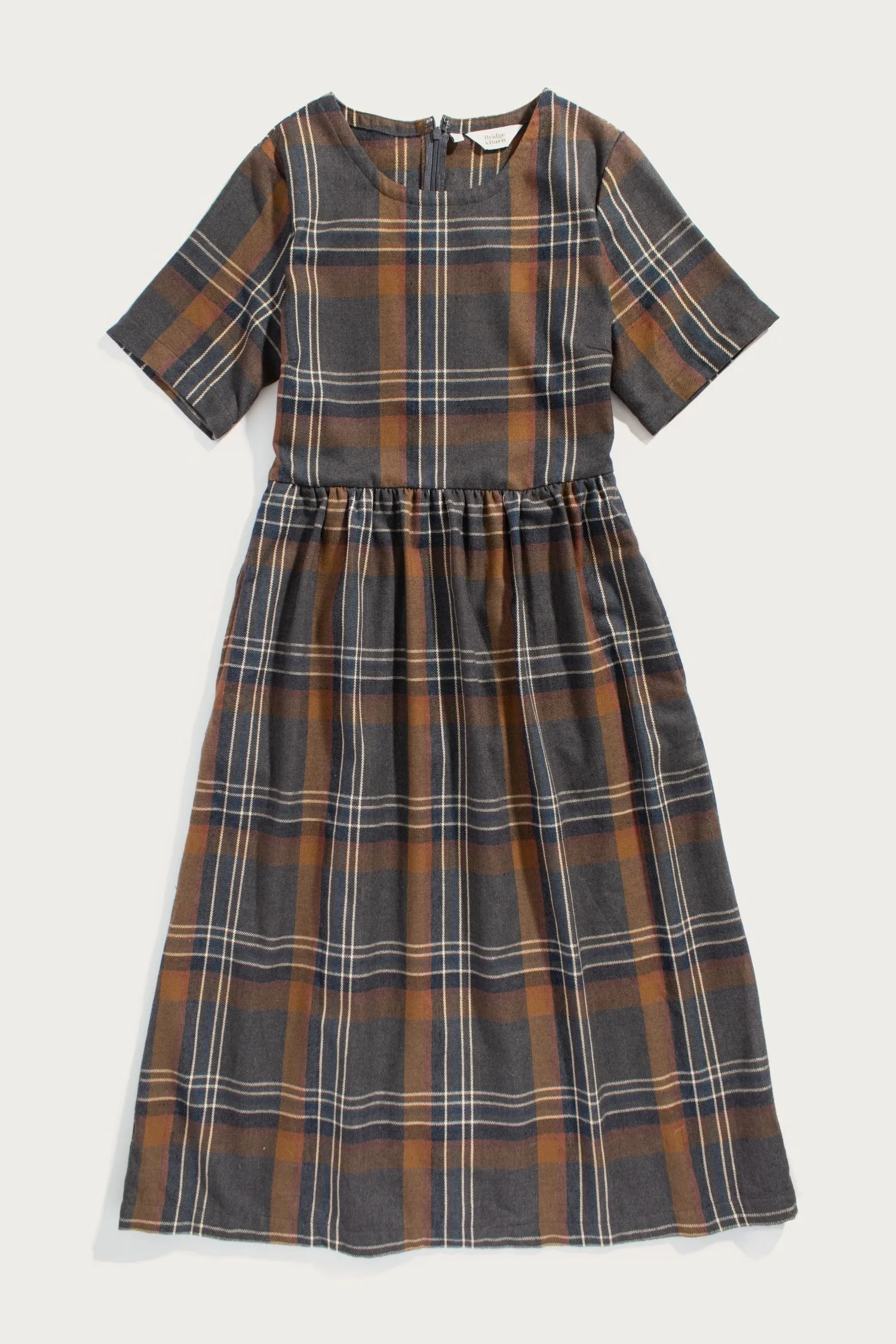 Perry Dress / Twilight Plaid sold by Bridge & Burn