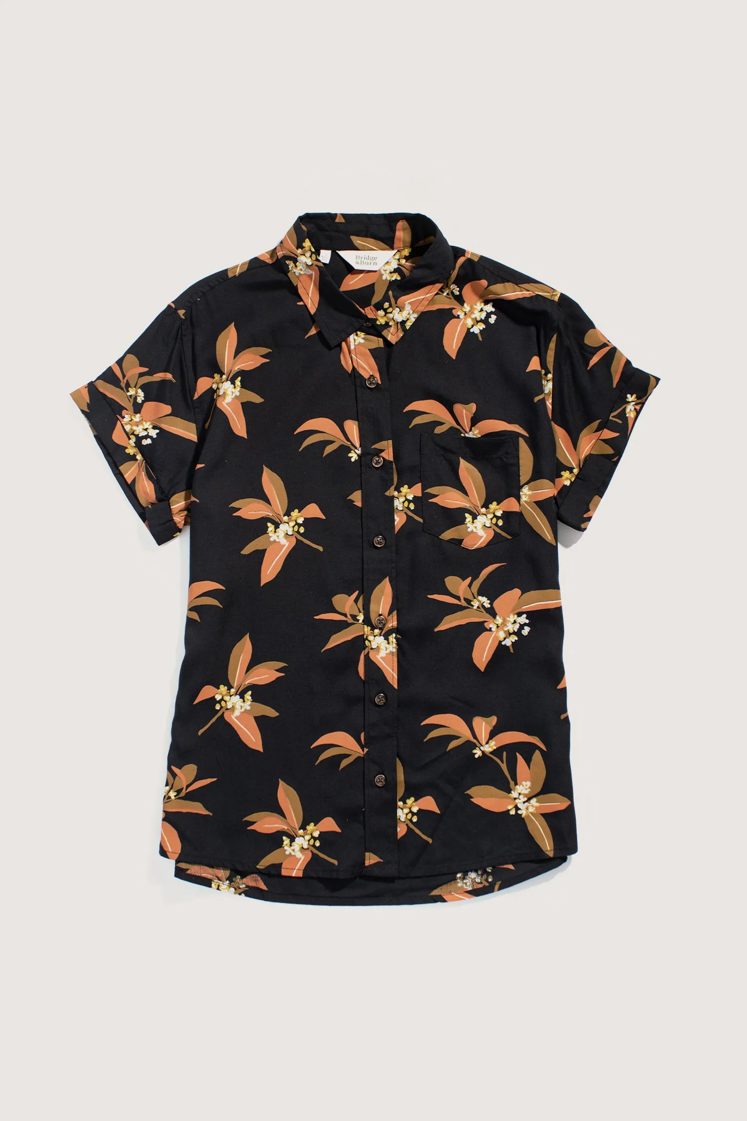 Bea Shirt / Burkwood Flora sold by Bridge & Burn