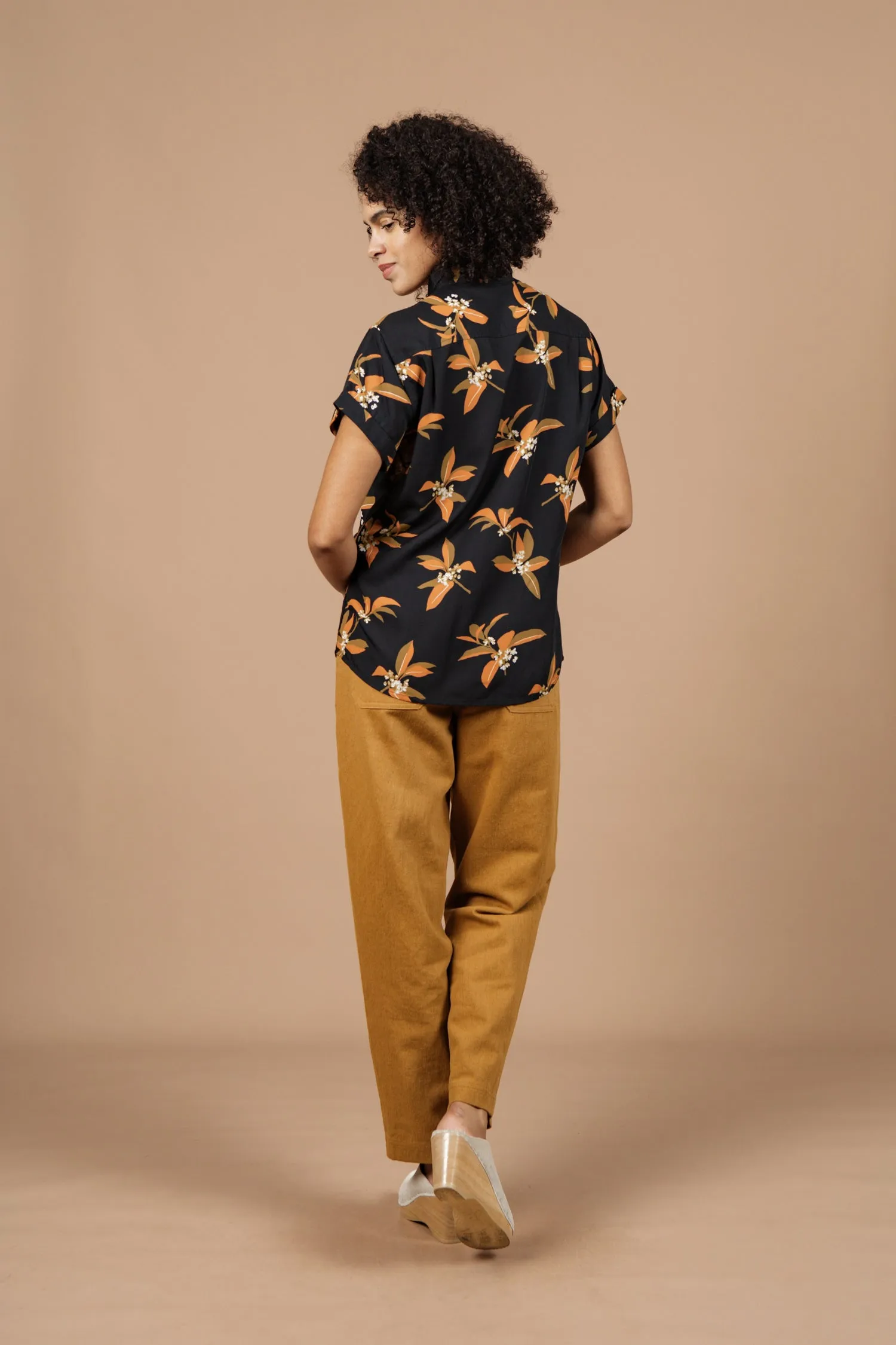 Bea Shirt / Burkwood Flora sold by Bridge & Burn product image thumbnail 5
