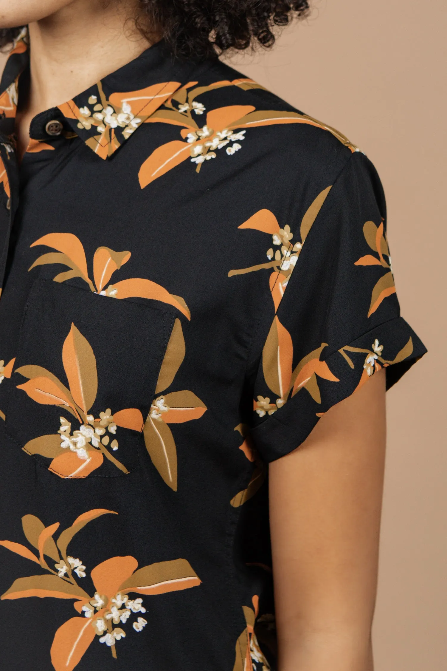 Bea Shirt / Burkwood Flora sold by Bridge & Burn product image thumbnail 3