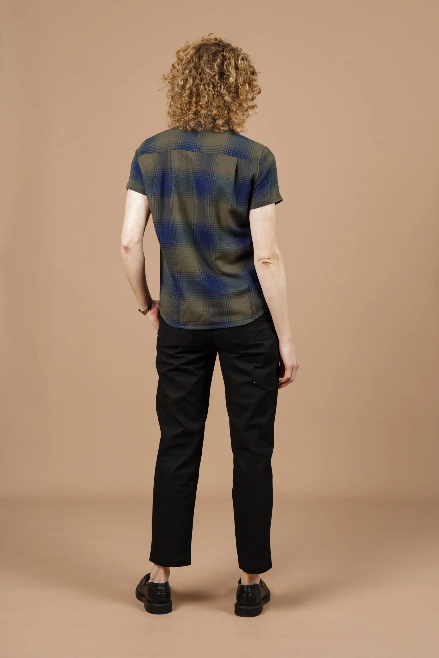 Lana Shirt / Pacific Ombre Plaid sold by Bridge & Burn product image thumbnail 5