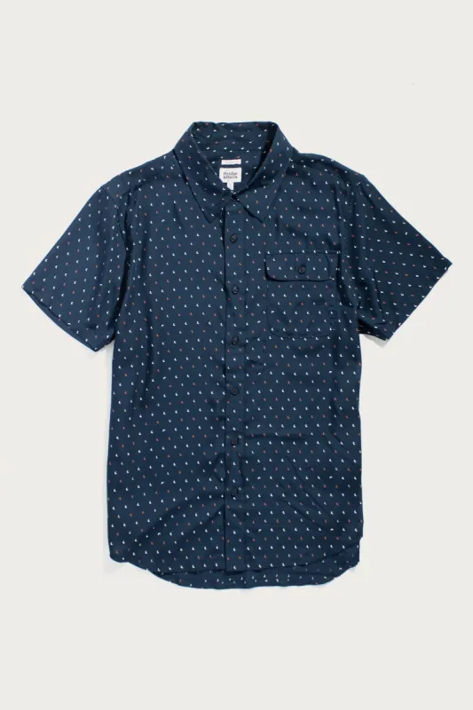 Marten Shirt / Midnight Crescent sold by Bridge & Burn