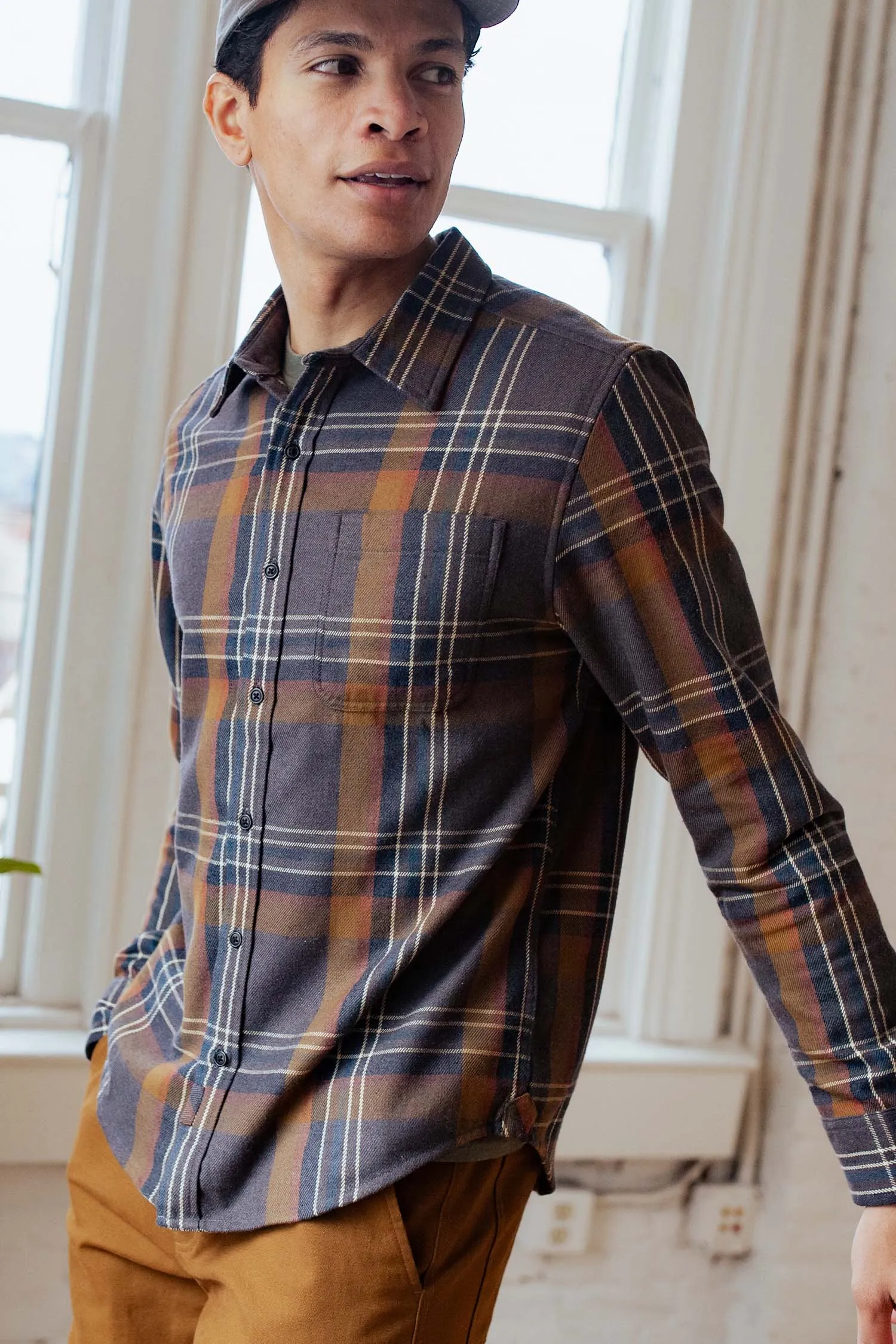 Jude Shirt / Twilight Plaid sold by Bridge & Burn product image thumbnail 2