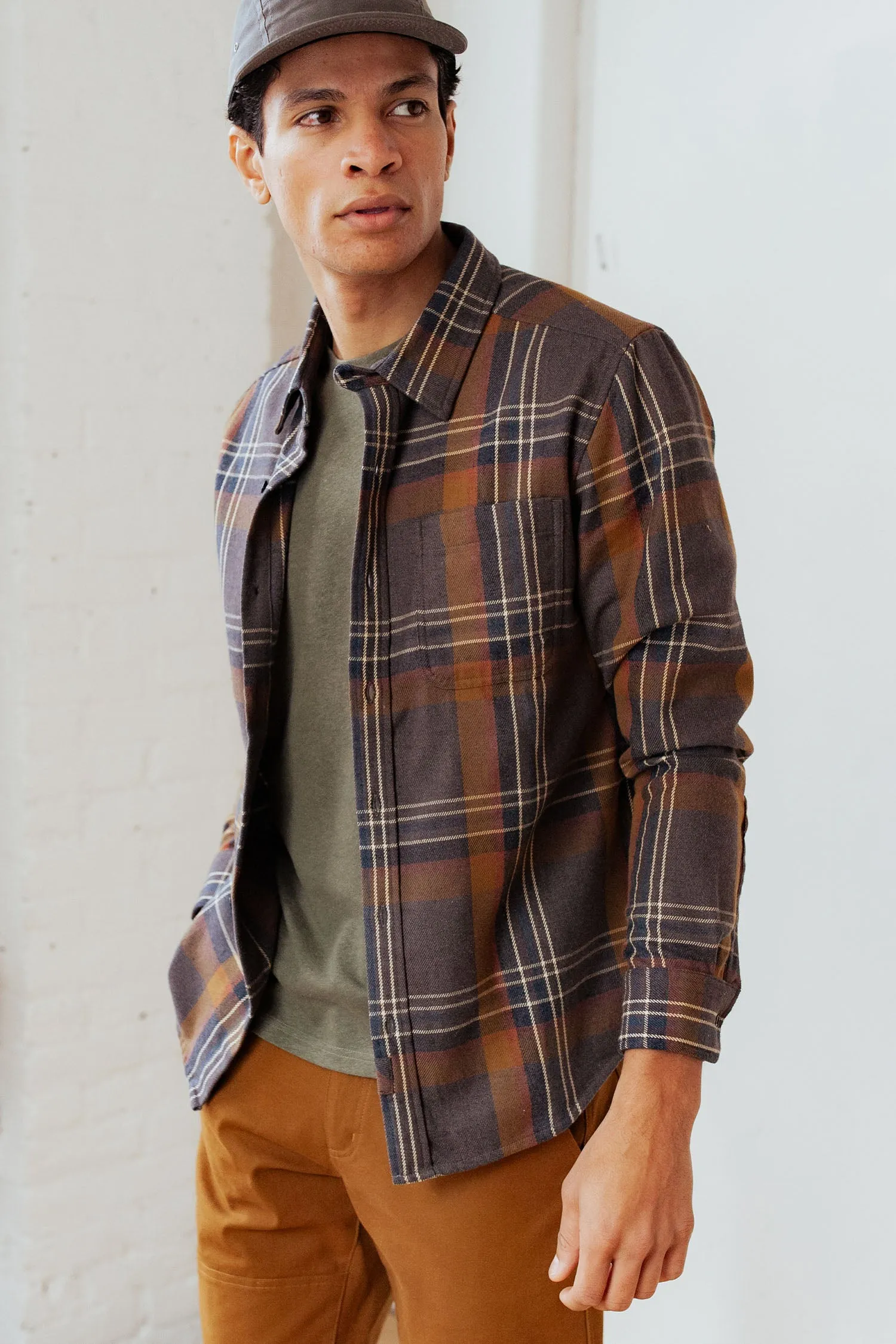 Jude Shirt / Twilight Plaid sold by Bridge & Burn product image thumbnail 3