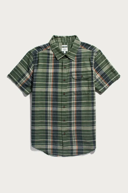 Marten Shirt / Arcadia Plaid sold by Bridge & Burn