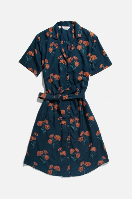 Sofia Shirt Dress / Wildflower sold by Bridge & Burn