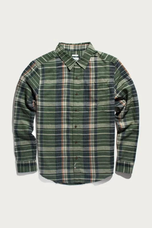 Jude Shirt / Arcadia Plaid sold by Bridge & Burn