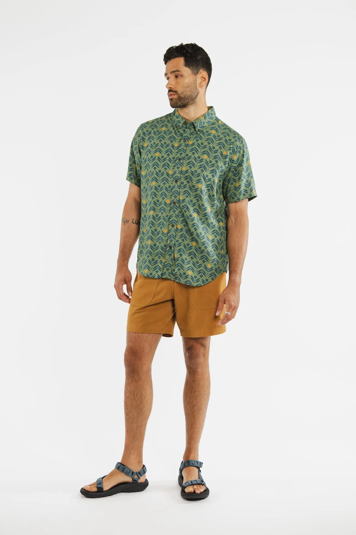 Grant Slim Shirt / Primrose sold by Bridge & Burn product image thumbnail 4