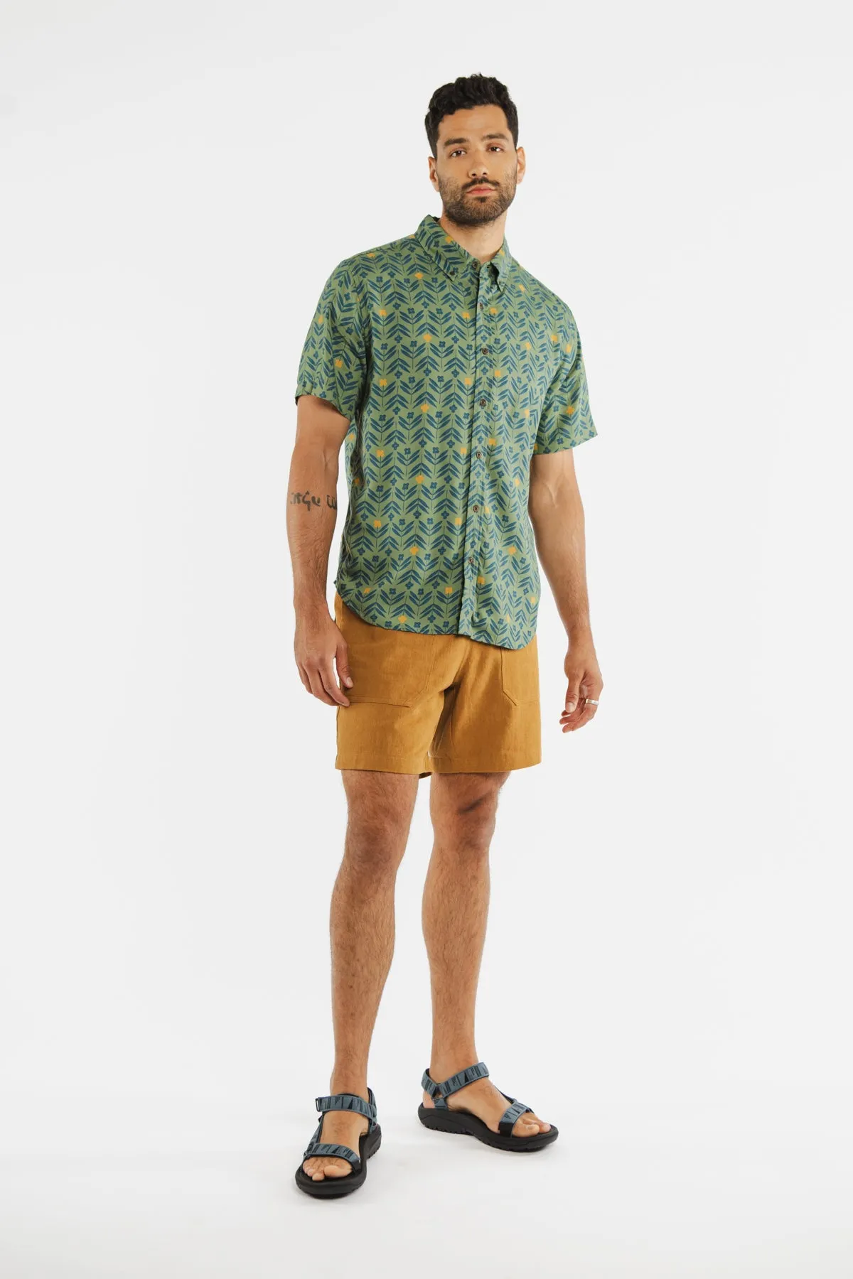 Grant Slim Shirt / Primrose sold by Bridge & Burn product image thumbnail 3