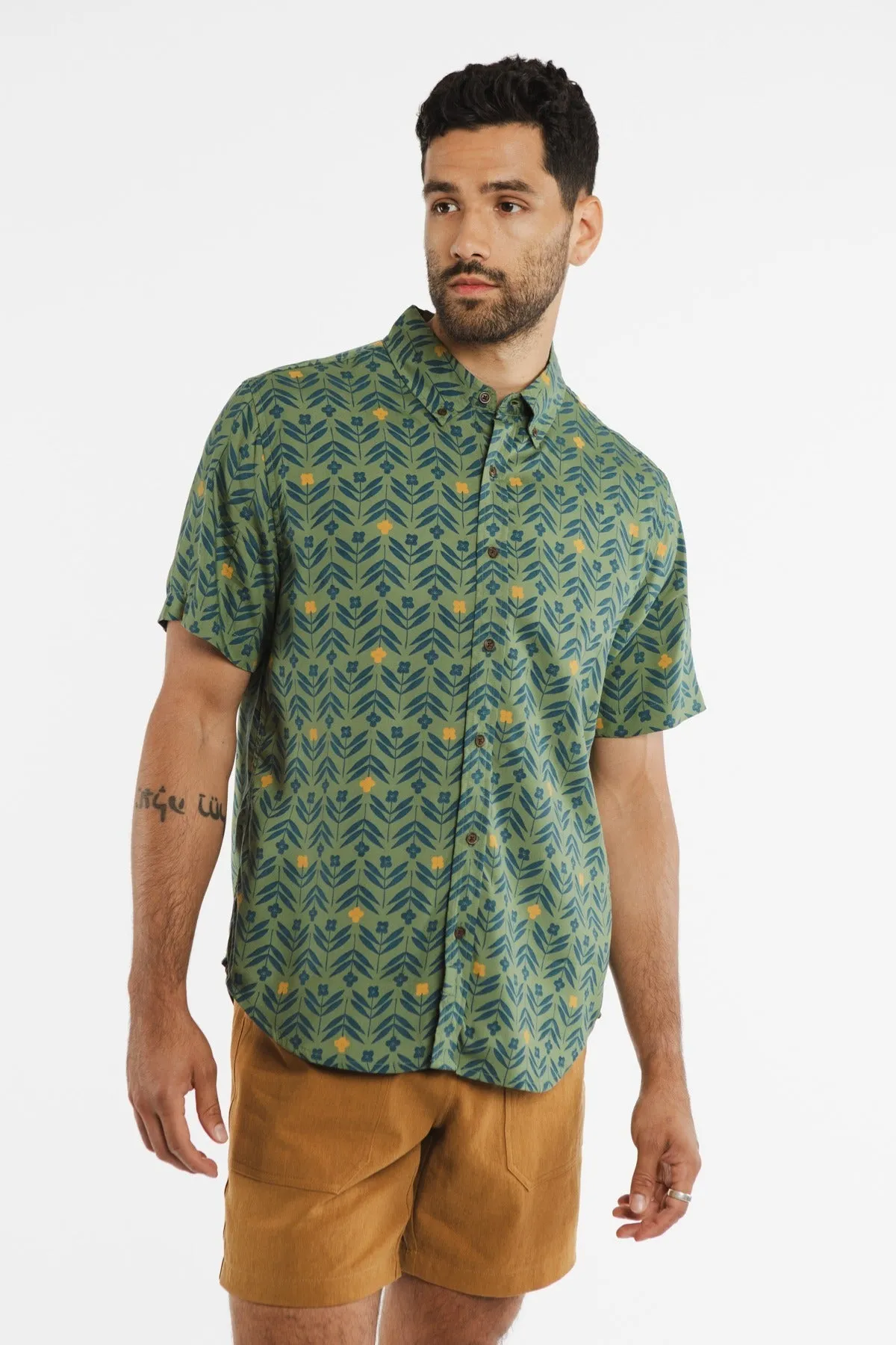Grant Slim Shirt / Primrose sold by Bridge & Burn product image thumbnail 2