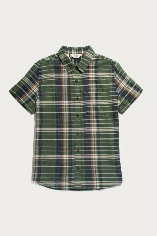 Lana Shirt / Arcadia Plaid sold by Bridge & Burn