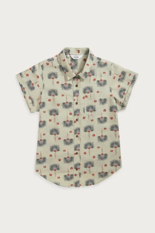 Bea Shirt / Aloha Floral sold by Bridge & Burn