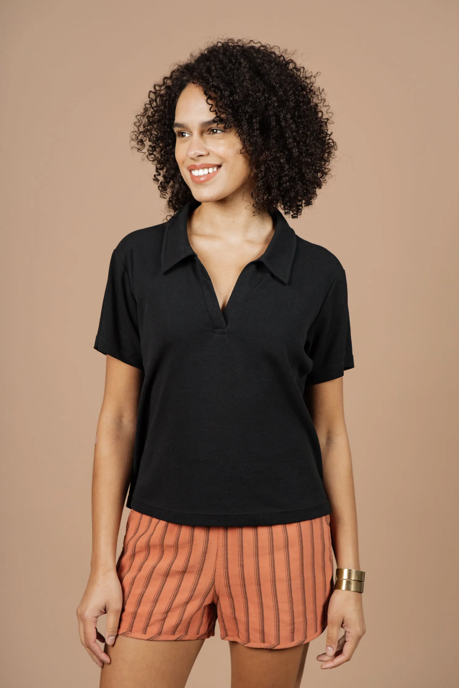 Avery Boxy Top / Black Jersey sold by Bridge & Burn product image thumbnail 2