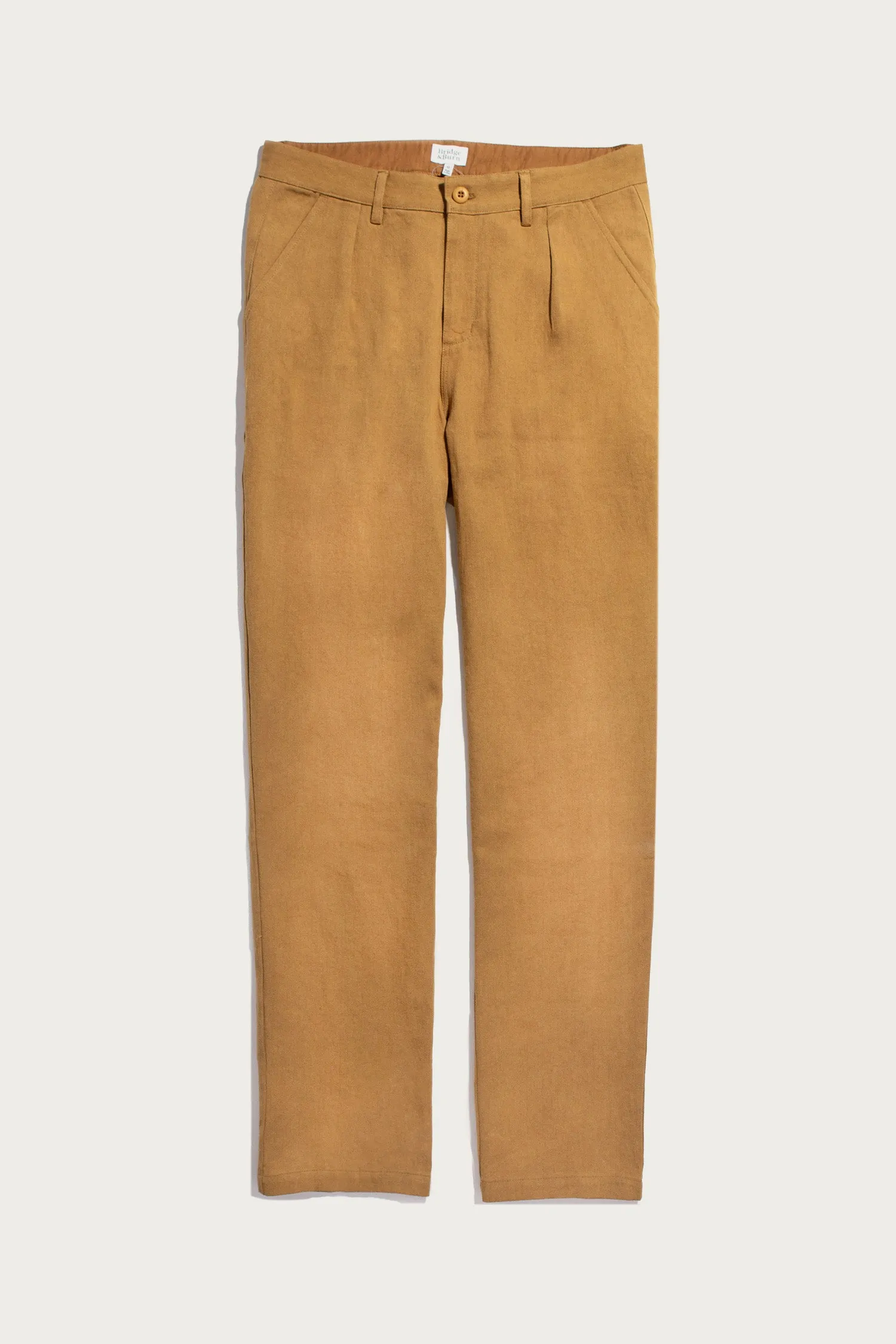 Reed Pant / Ochre sold by Bridge & Burn