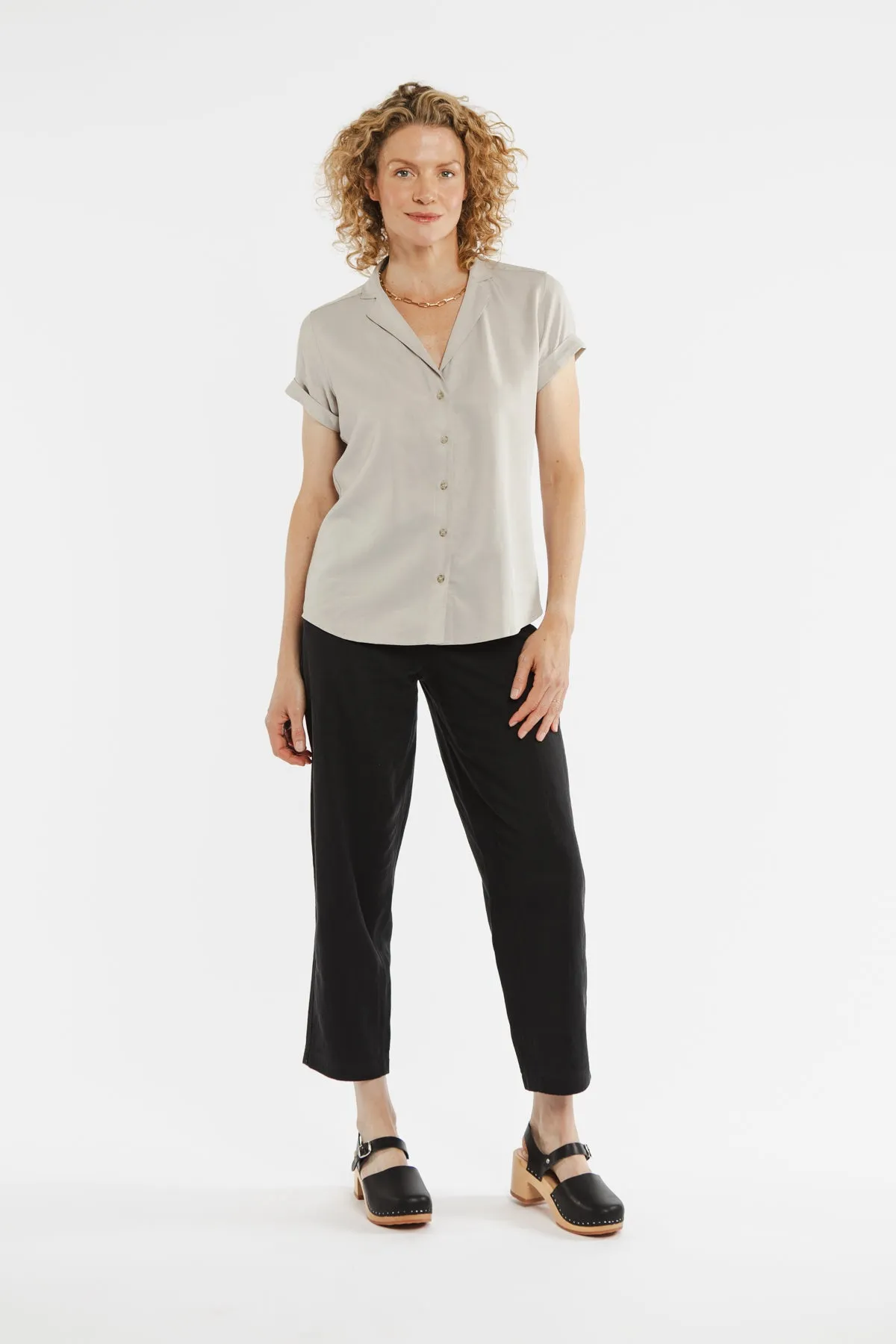 Innes Shirt / Dove Grey sold by Bridge & Burn product image thumbnail 5