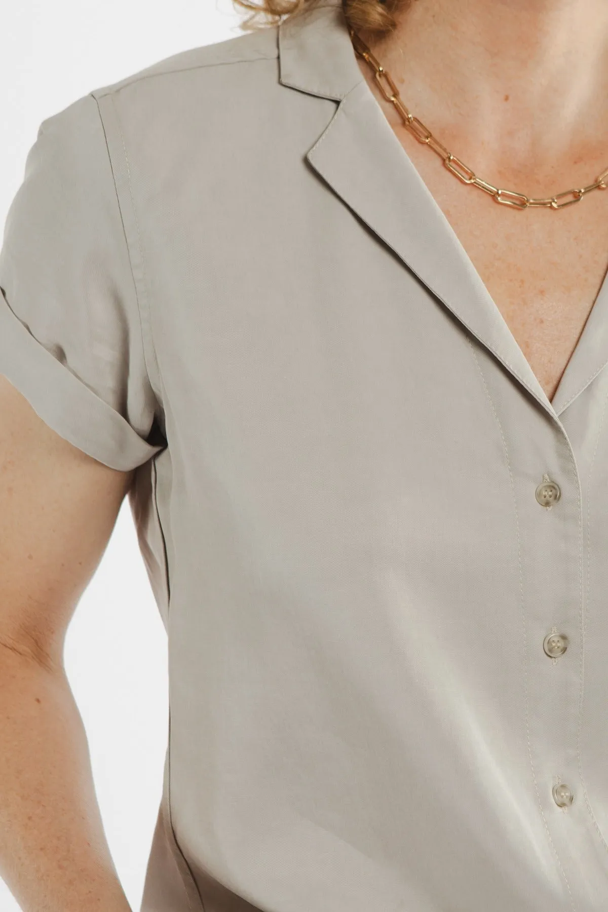 Innes Shirt / Dove Grey sold by Bridge & Burn product image thumbnail 4