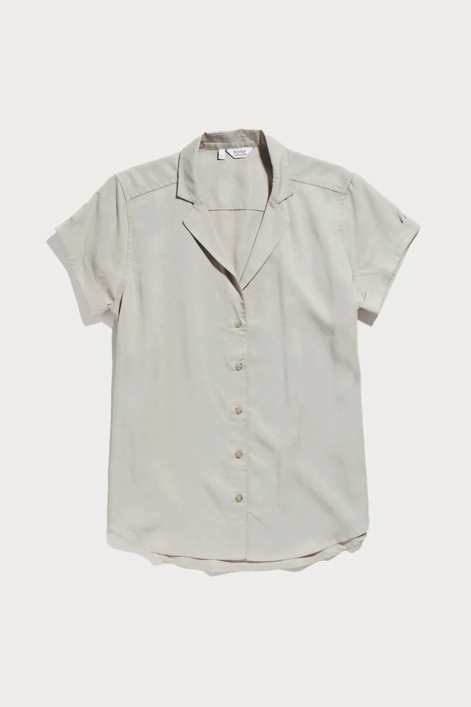 Innes Shirt / Dove Grey sold by Bridge & Burn