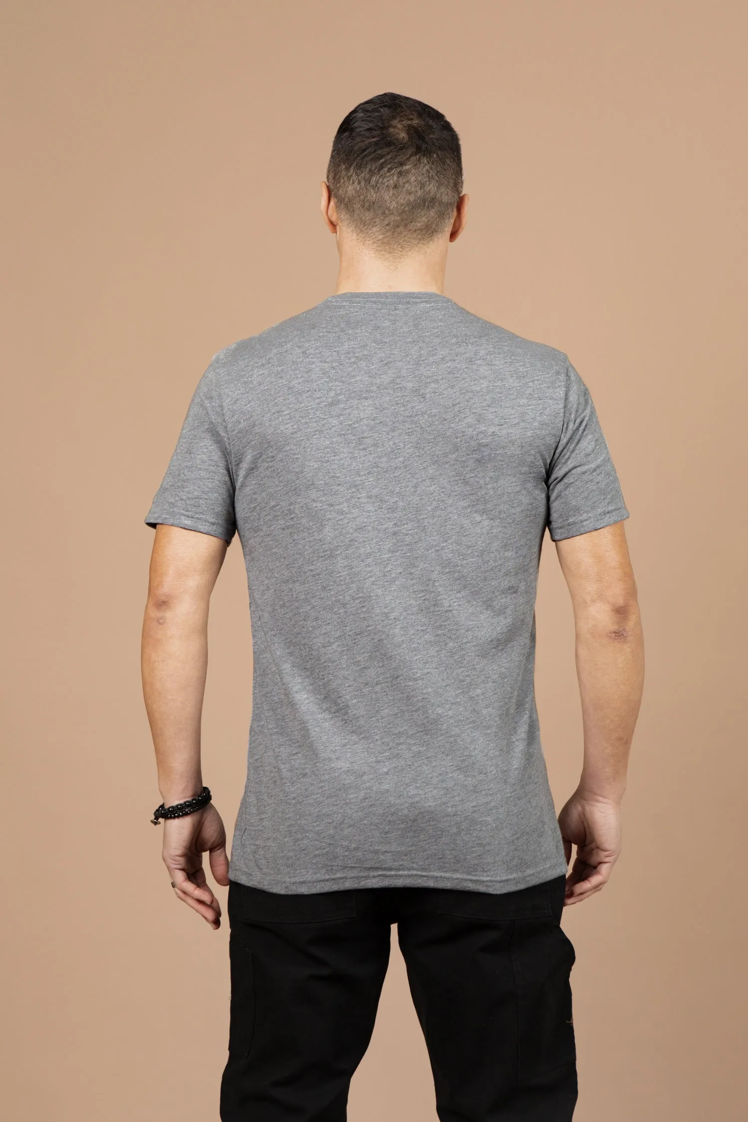Men's Grown Tee / Grey sold by Bridge & Burn product image thumbnail 3