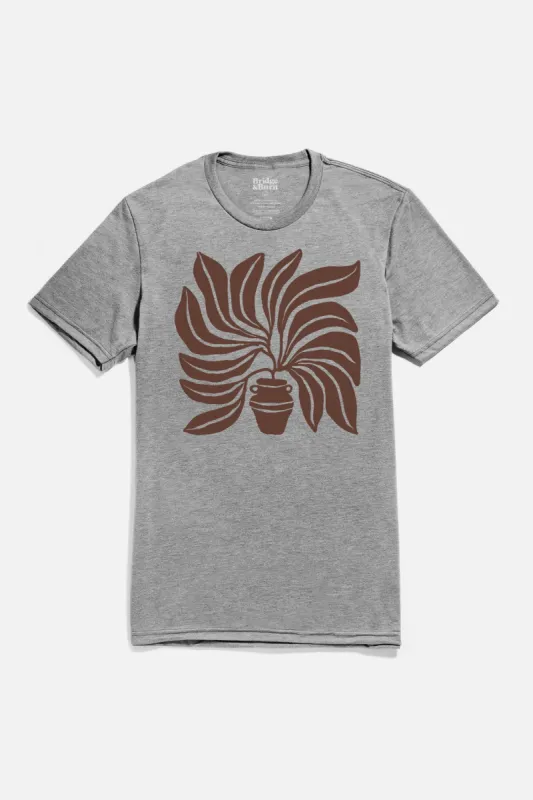 Men's Grown Tee / Grey sold by Bridge & Burn