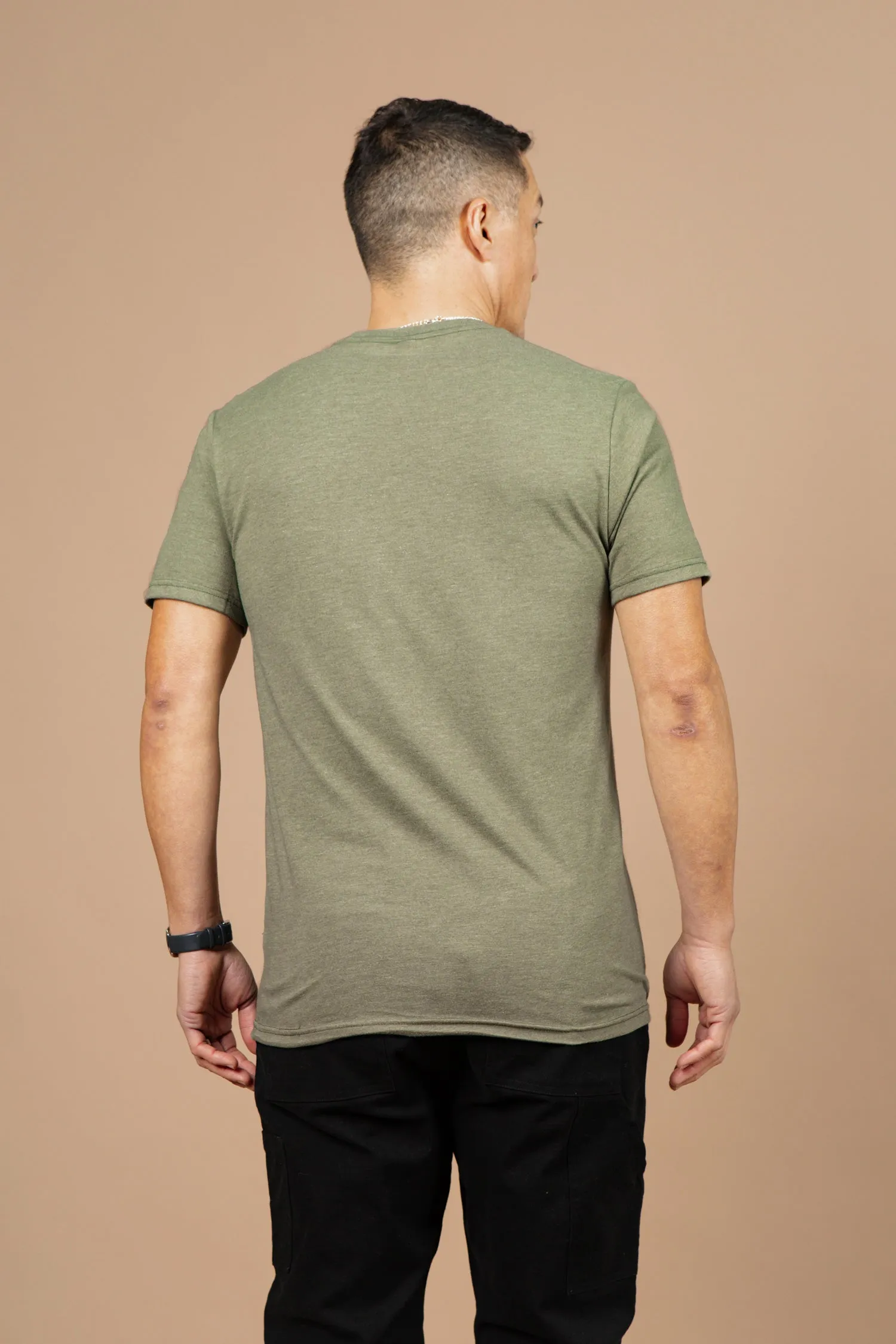 Men's Flown Tee / Olive sold by Bridge & Burn product image thumbnail 3