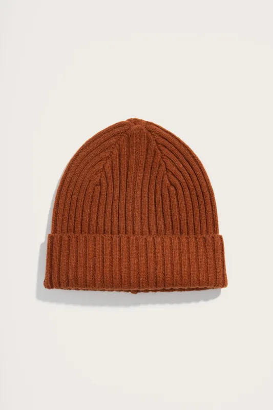 Chunky Ribbed Beanie / Sienna sold by Bridge & Burn